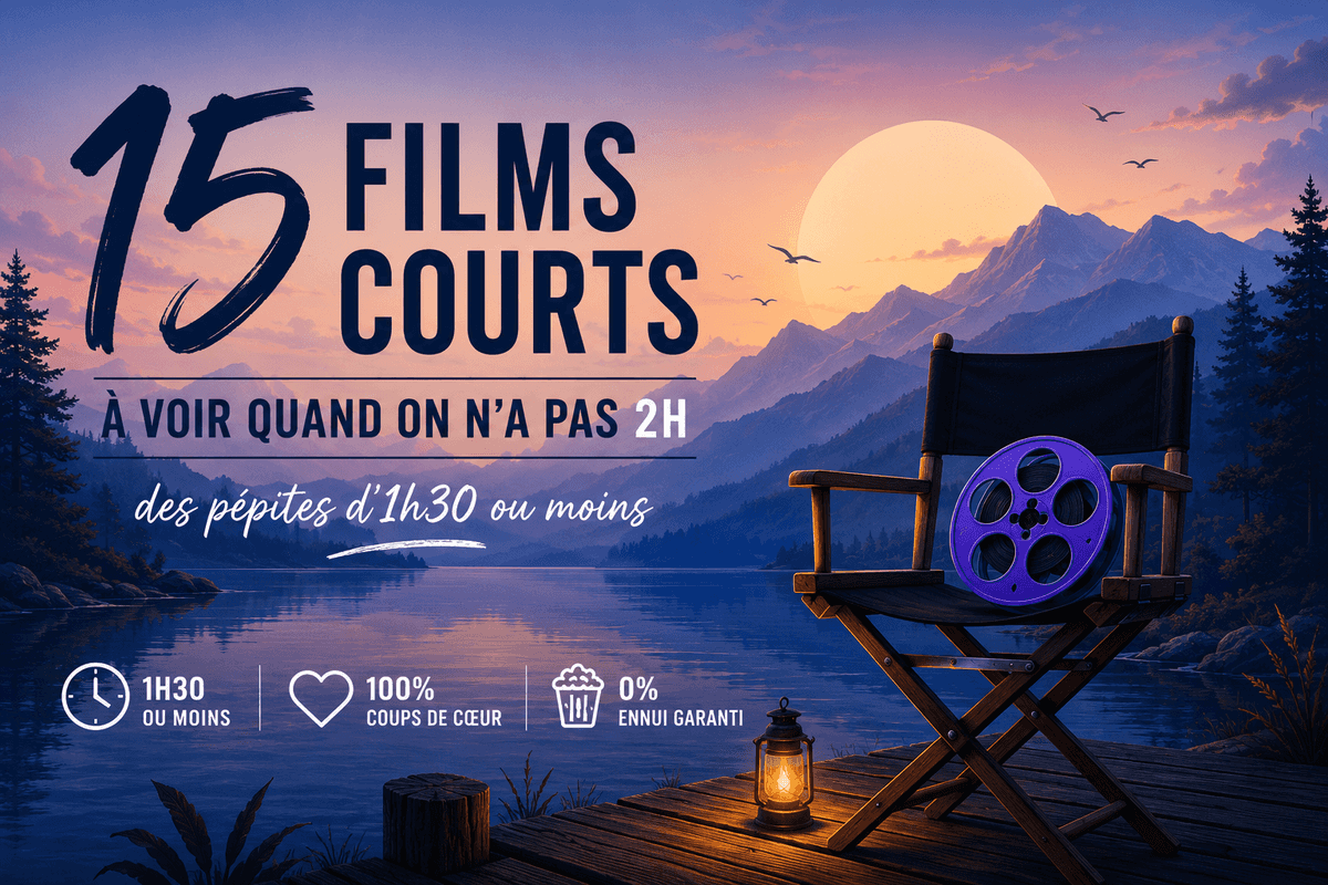 15 films courts à voir quand on n'a pas 2h : des pépites d'1h30 ou moins