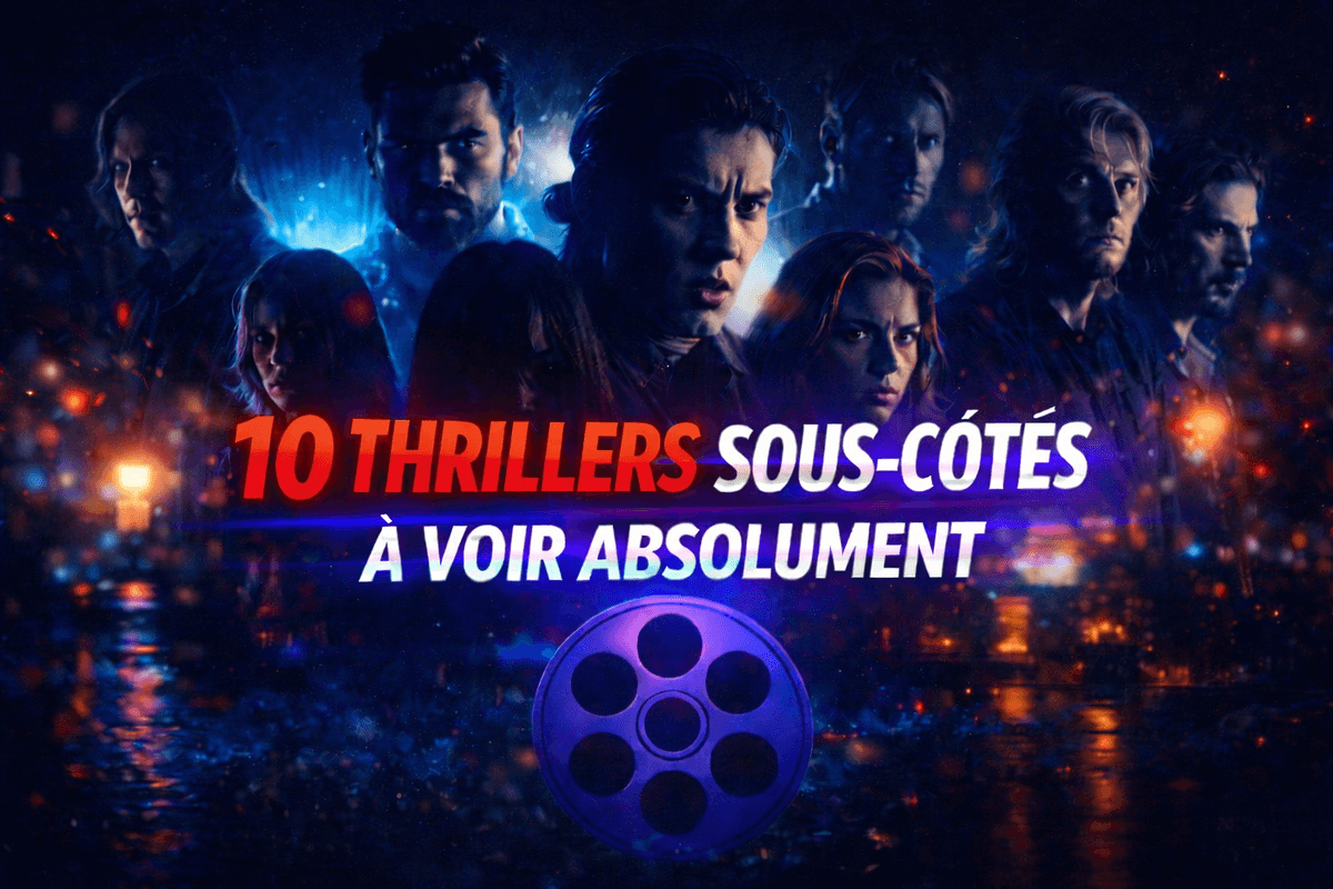 10 Thrillers Sous-Cotés à Voir Absolument