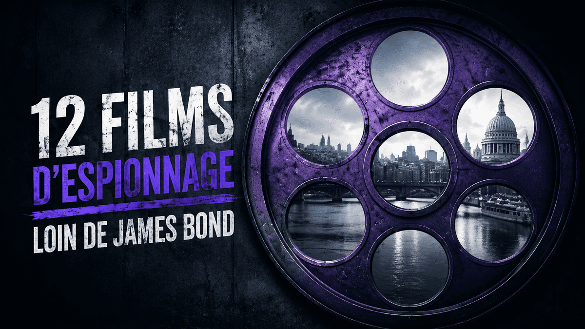 12 films d'espionnage loin de James Bond