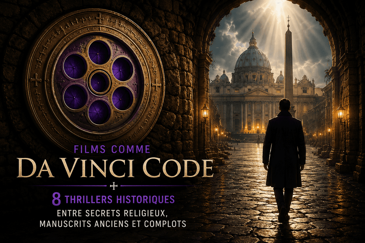 Films comme Da Vinci Code : 8 thrillers historiques entre secrets religieux, manuscrits anciens et complots — Da Vinci Code