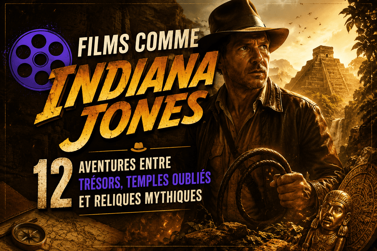 Films comme Indiana Jones : 12 aventures entre trésors, temples oubliés et reliques mythiques — Indiana Jones