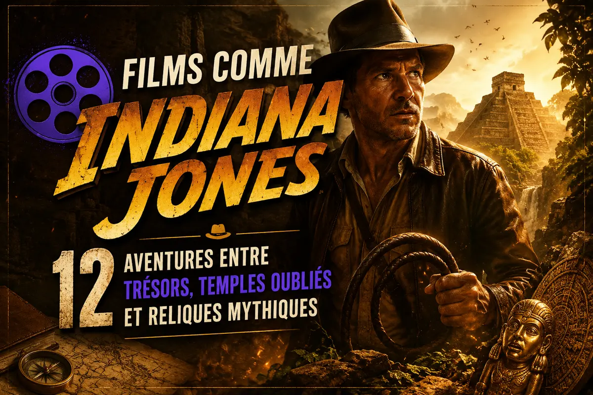 Films comme Indiana Jones : 12 aventures entre trésors, temples oubliés et reliques mythiques — Indiana Jones