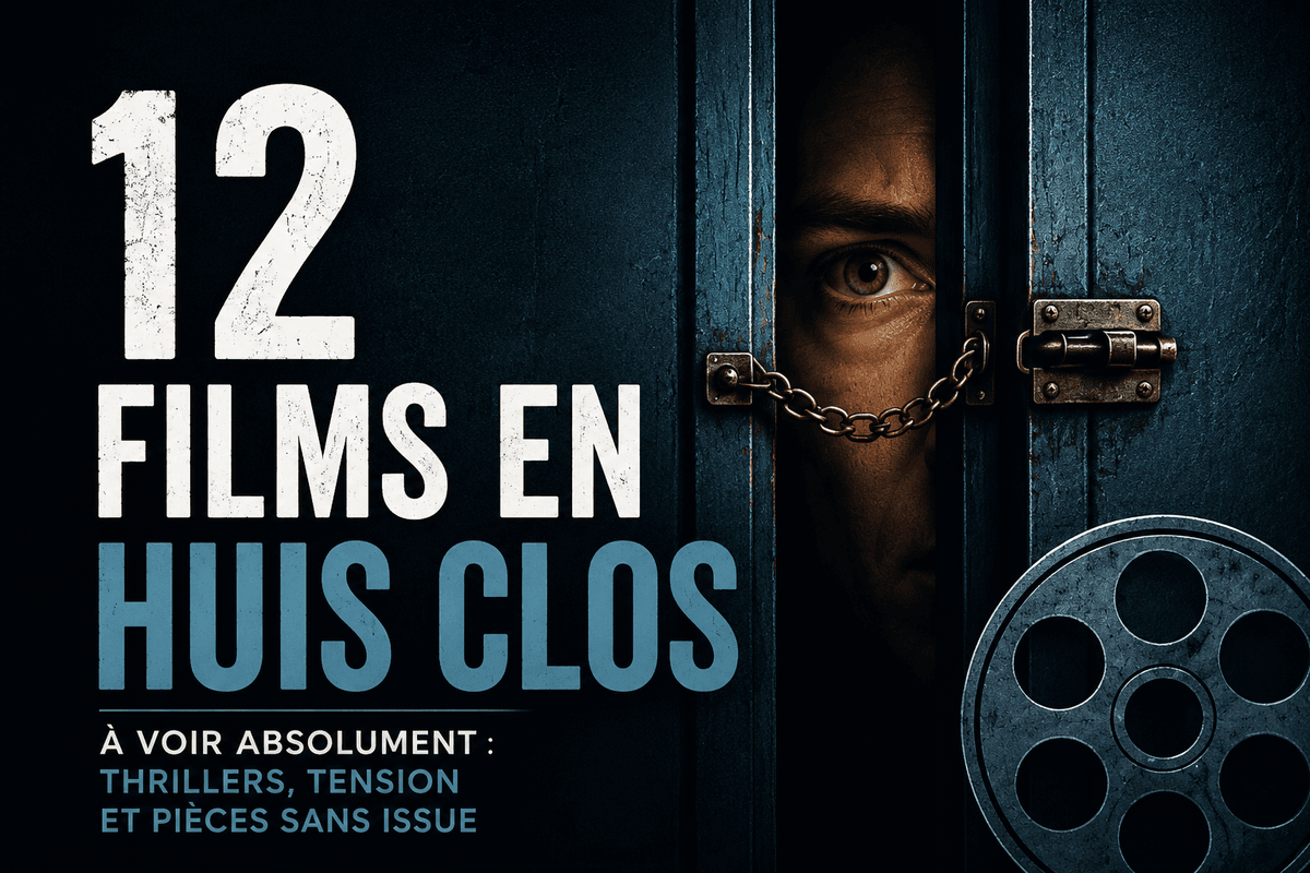 12 films en huis clos à voir absolument : thrillers, tension et pièces sans issue — 12 films en huis clos