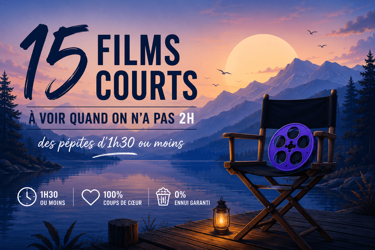15 films courts de 1h30 ou moins pour une soirée sans longueur — Films courts