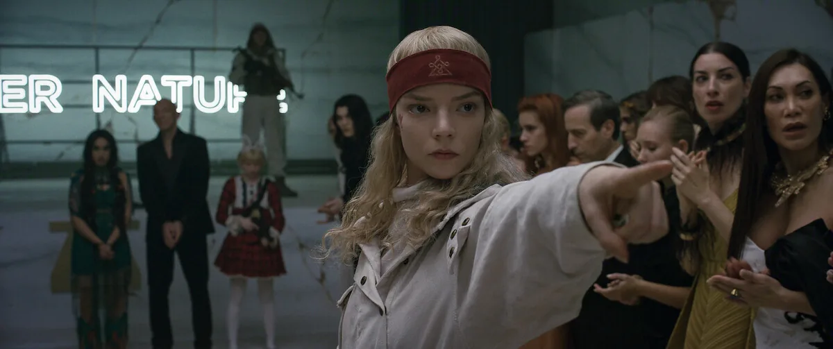 Anya Taylor-Joy dans le rôle de Joan, image officielle du film Sacrifice